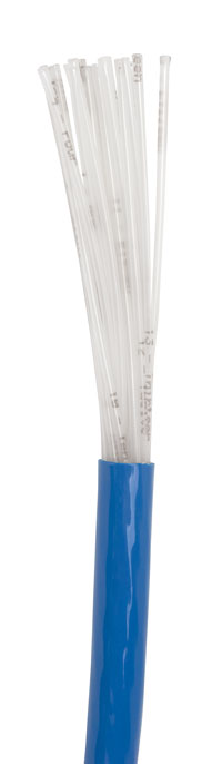 A single bundle of 19 polyethylene tubes